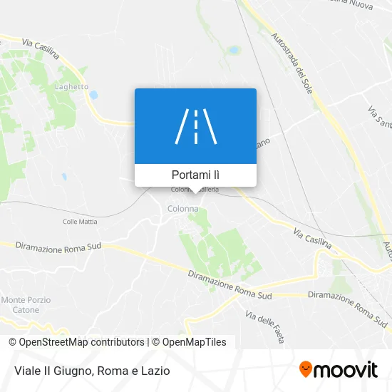 Mappa Viale II Giugno