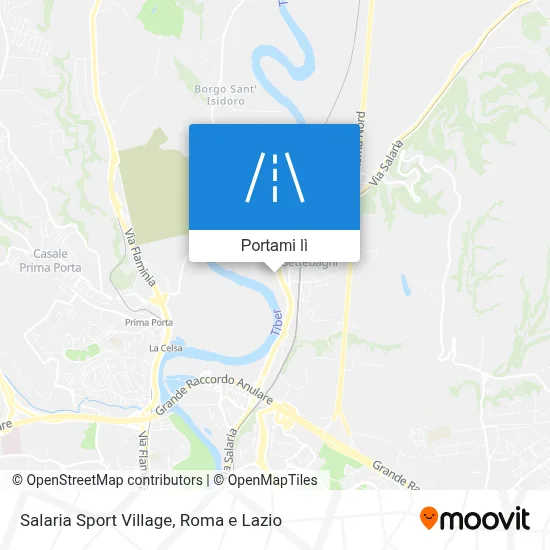 Mappa Salaria Sport Village