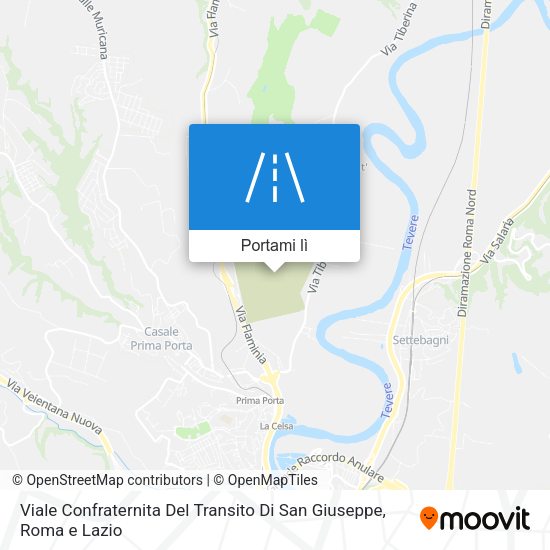 Mappa Viale Confraternita Del Transito Di San Giuseppe
