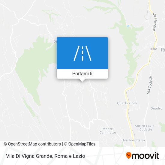 Mappa Viia Di Vigna Grande
