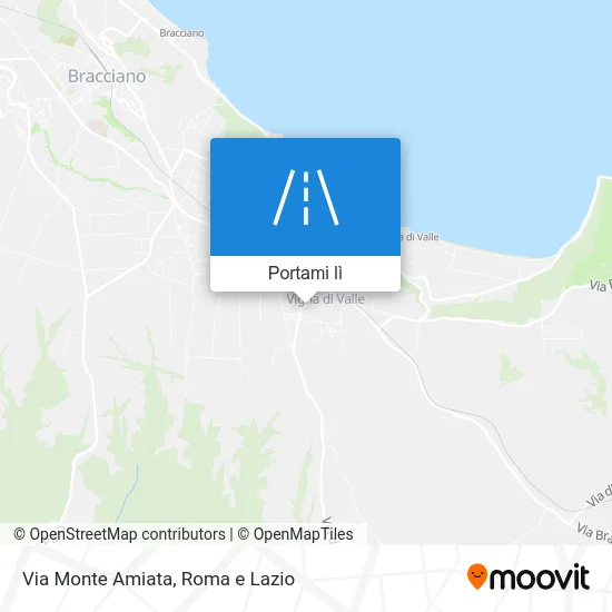 Mappa Via Monte Amiata