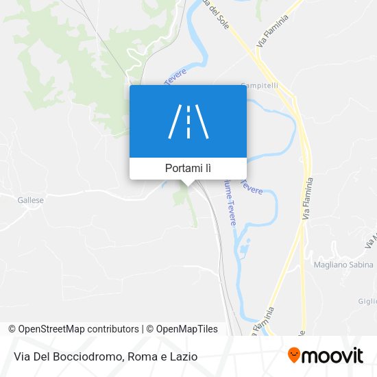 Mappa Via Del Bocciodromo