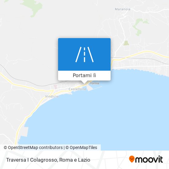 Mappa Traversa I Colagrosso