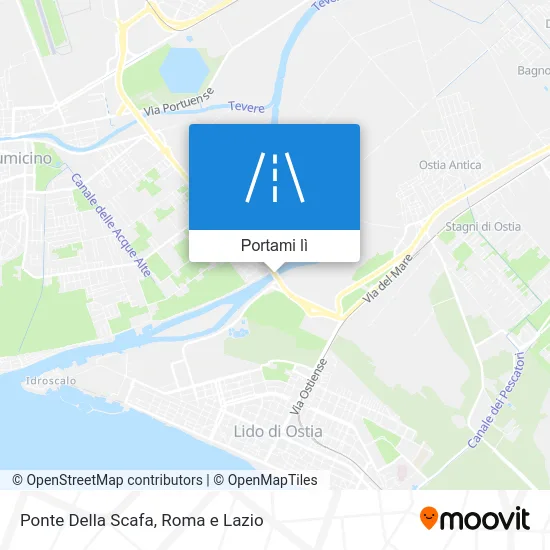 Mappa Ponte Della Scafa