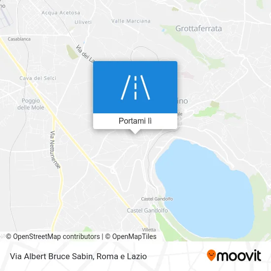 Mappa Via Albert Bruce Sabin