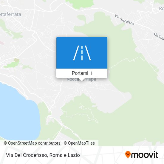 Mappa Via Del Crocefisso