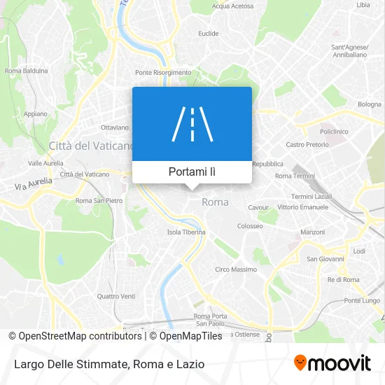 Mappa Largo Delle Stimmate