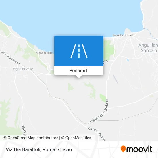 Mappa Via Dei Barattoli