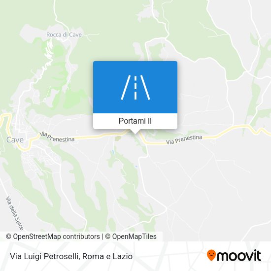 Mappa Via Luigi Petroselli