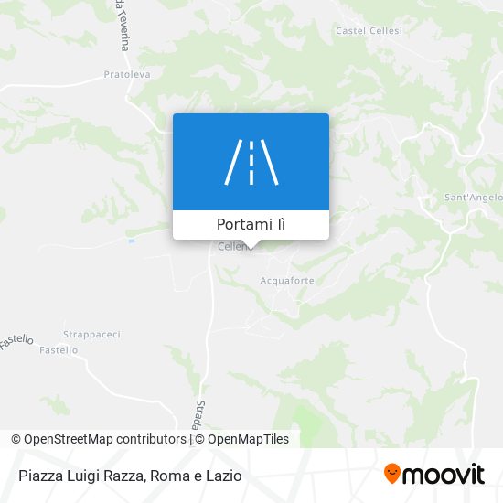 Mappa Piazza Luigi Razza