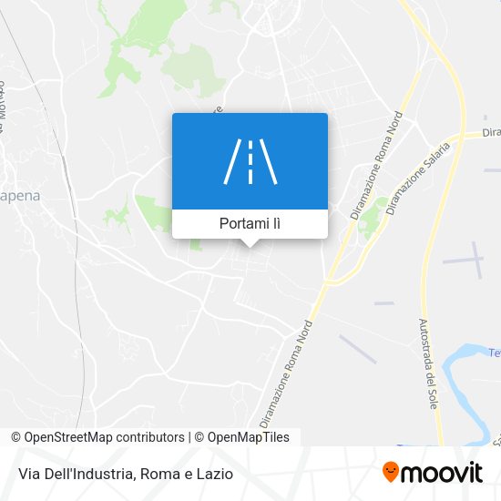 Mappa Via Dell'Industria