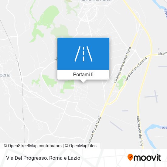 Mappa Via Del Progresso
