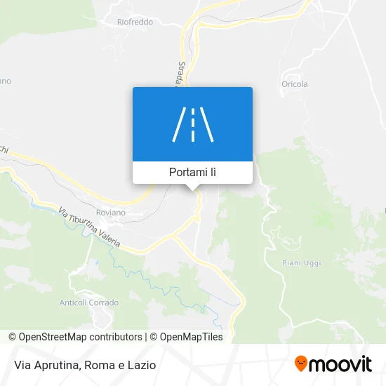 Mappa Via Aprutina
