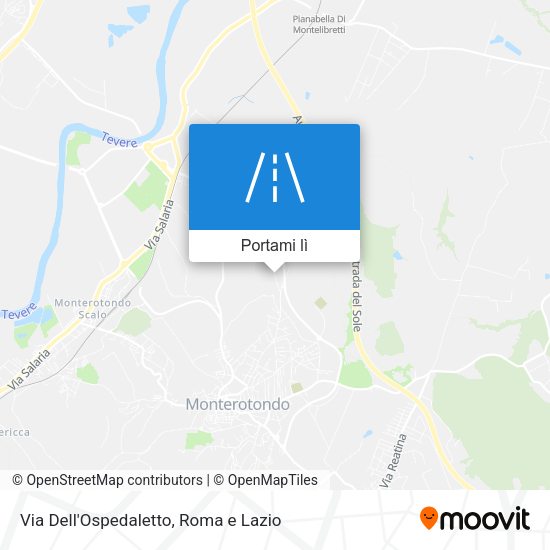 Mappa Via Dell'Ospedaletto