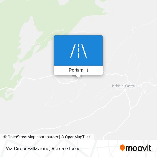 Mappa Via Circonvallazione