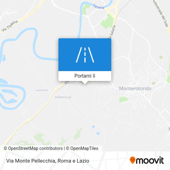 Mappa Via Monte Pellecchia
