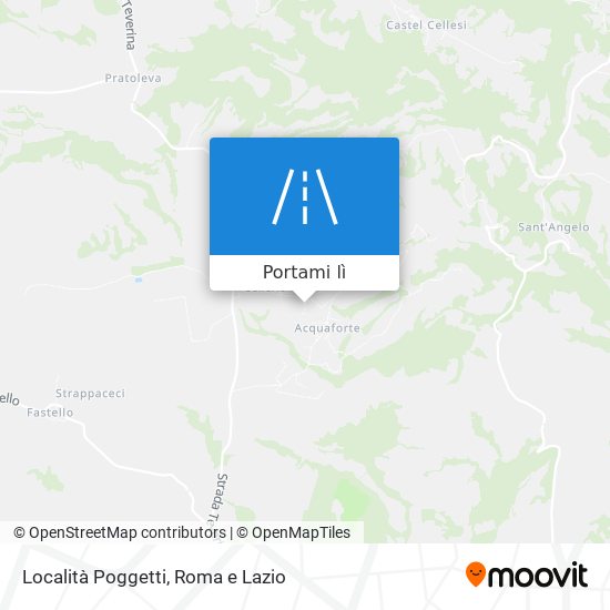 Mappa Località Poggetti