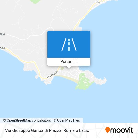 Mappa Via Giuseppe Garibaldi Piazza