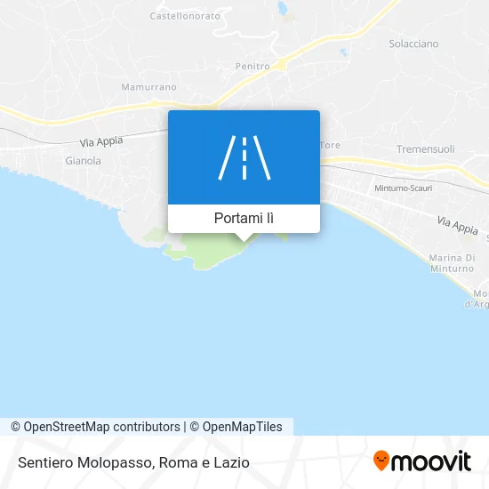 Mappa Sentiero Molopasso