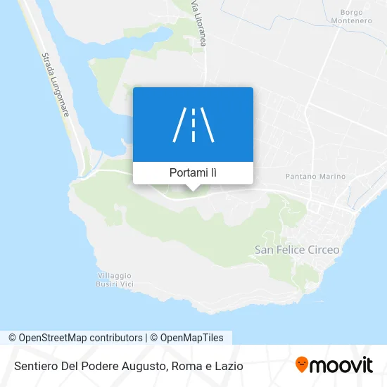 Mappa Sentiero Del Podere Augusto