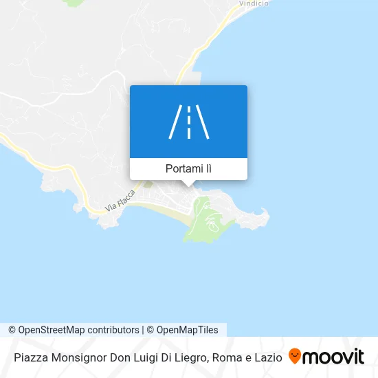 Mappa Piazza Monsignor Don Luigi Di Liegro