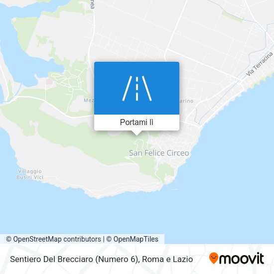 Mappa Sentiero Del Brecciaro (Numero 6)