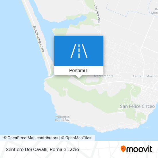 Mappa Sentiero Dei Cavalli
