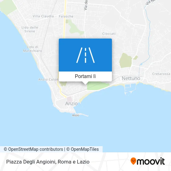 Mappa Piazza Degli Angioini