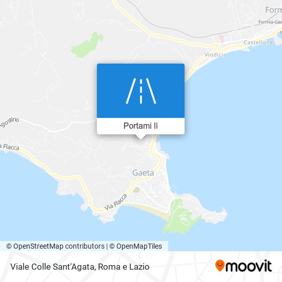 Mappa Viale Colle Sant'Agata