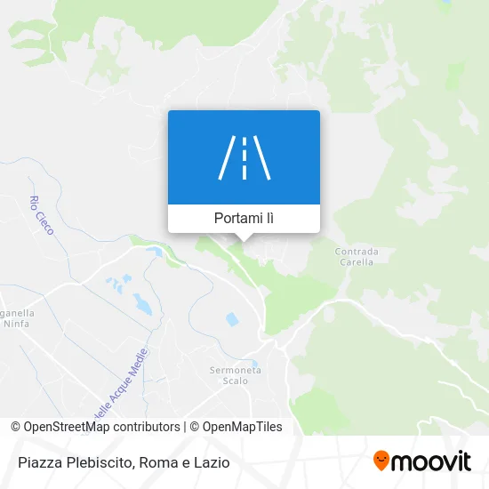 Mappa Piazza Plebiscito