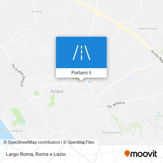 Mappa Largo Roma