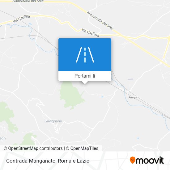 Mappa Contrada Manganato