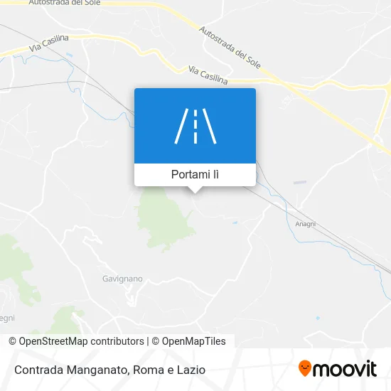 Mappa Contrada Manganato