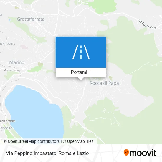 Mappa Via Peppino Impastato