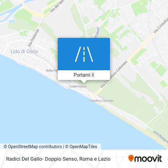 Mappa Radici Del Gallo- Doppio Senso