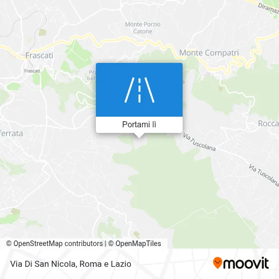 Mappa Via Di San Nicola