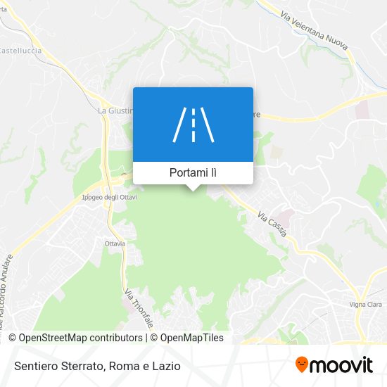 Mappa Sentiero Sterrato