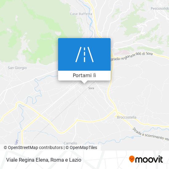 Mappa Viale Regina Elena