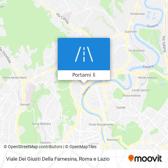 Mappa Viale Dei Giusti Della Farnesina