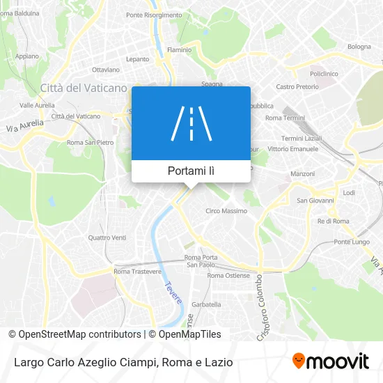 Mappa Largo Carlo Azeglio Ciampi