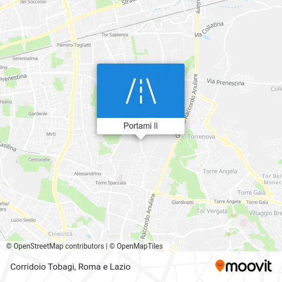 Mappa Corridoio Tobagi