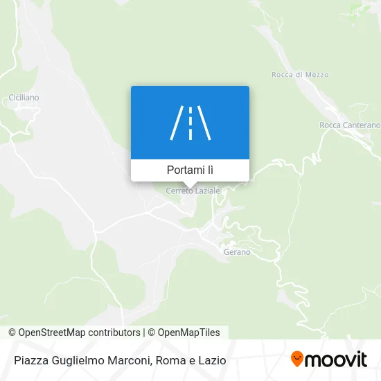 Mappa Piazza Guglielmo Marconi