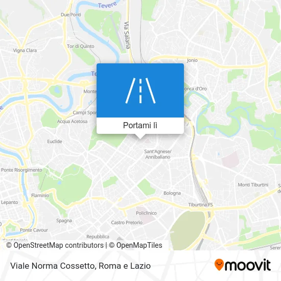 Mappa Viale Norma Cossetto