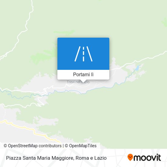 Mappa Piazza Santa Maria Maggiore