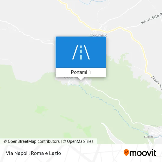 Mappa Via Napoli