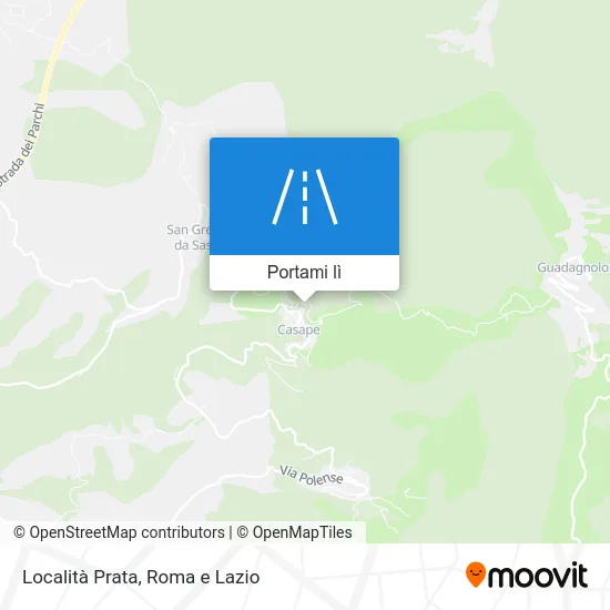 Mappa Località Prata