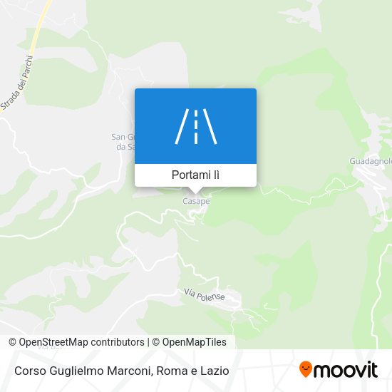 Mappa Corso Guglielmo Marconi