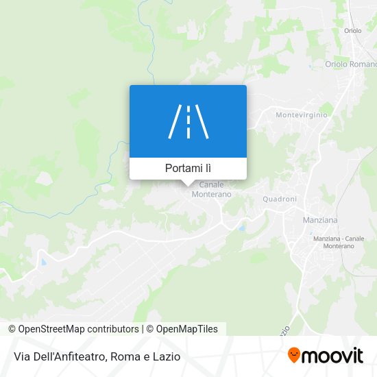 Mappa Via Dell'Anfiteatro