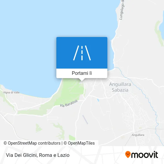 Mappa Via Dei Glicini