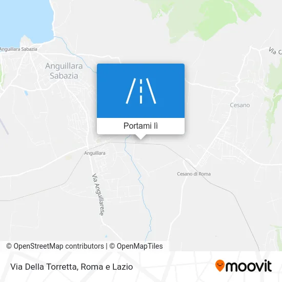 Mappa Via Della Torretta